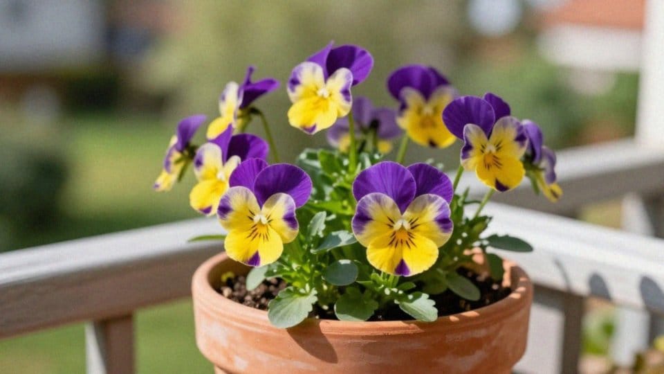Jak sadzić bratki w doniczkach?