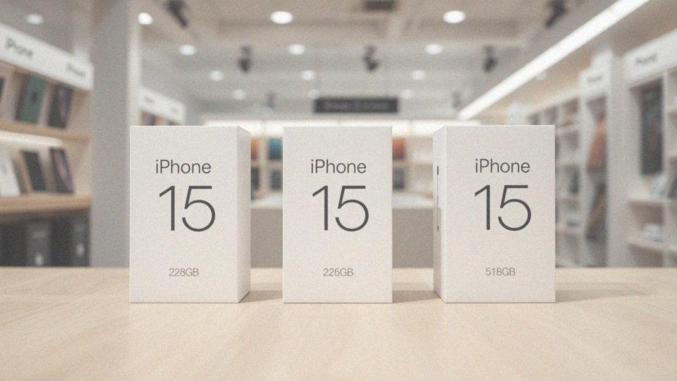 Ile kosztuje iPhone 15 w różnych wersjach pamięci?