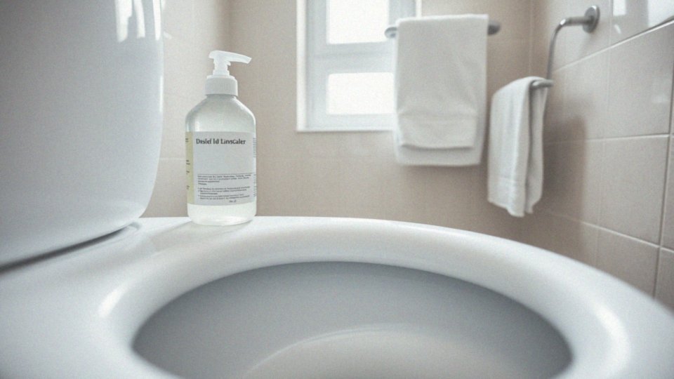 Jakie chemiczne środki mogą pomóc w usuwaniu kamienia z muszli klozetowej?