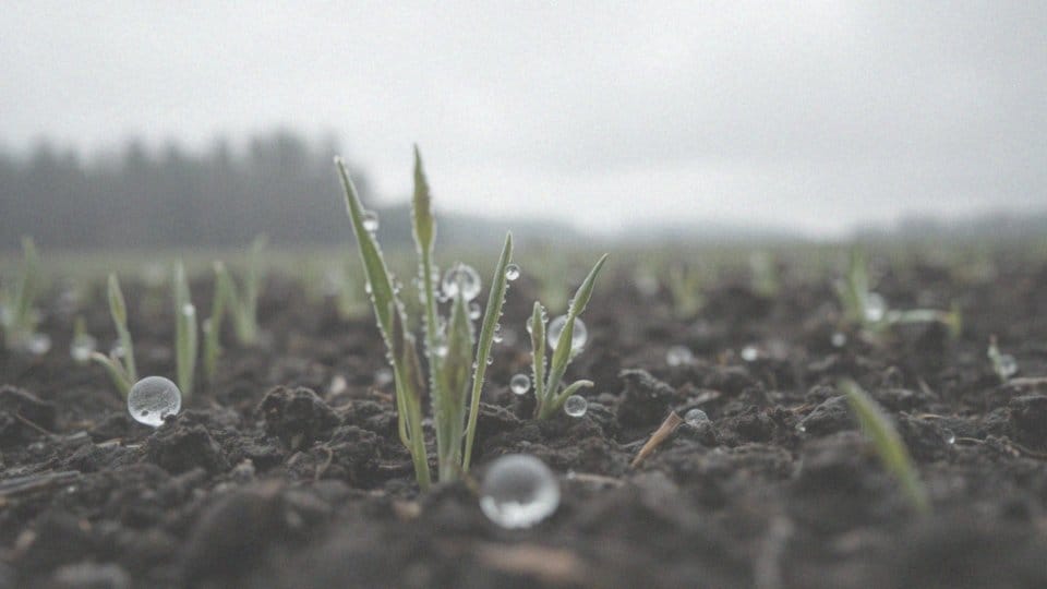 Jakie są skutki wiosennych przymrozków dla nasion trawy?