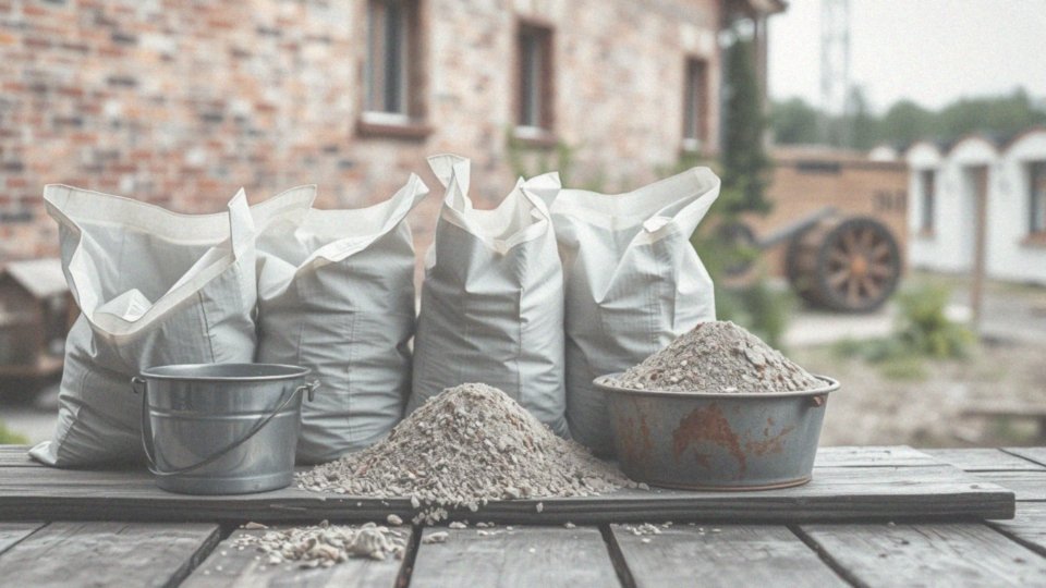 Ile cementu wymaga mieszanka betonowa na 250 litrów?
