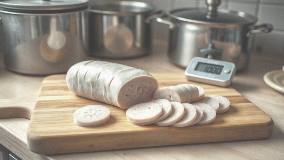 Jakie kalorie ma biała kiełbasa w 100g?