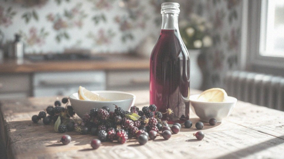 Jakie składniki odżywcze zawiera syrop z czarnego bzu?