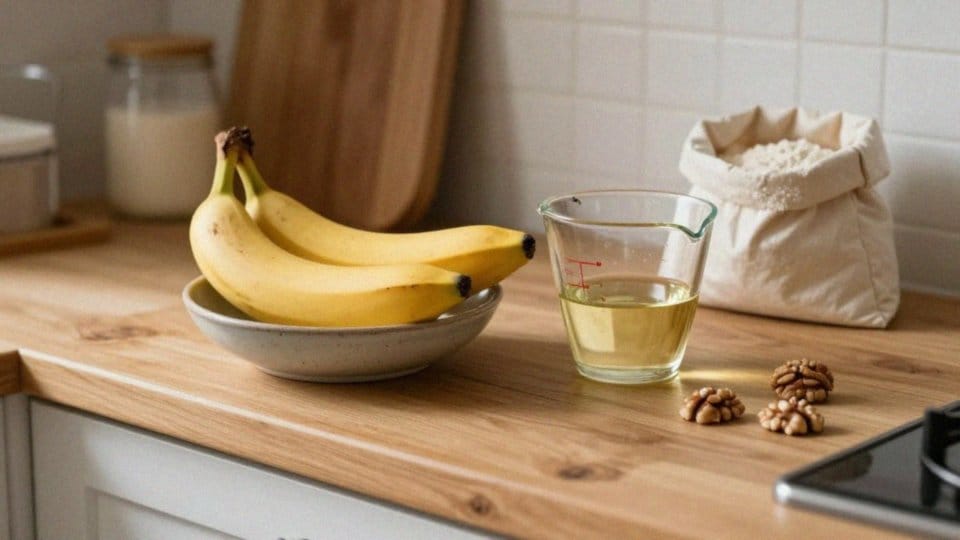 Jakie składniki są potrzebne do chlebka bananowego?