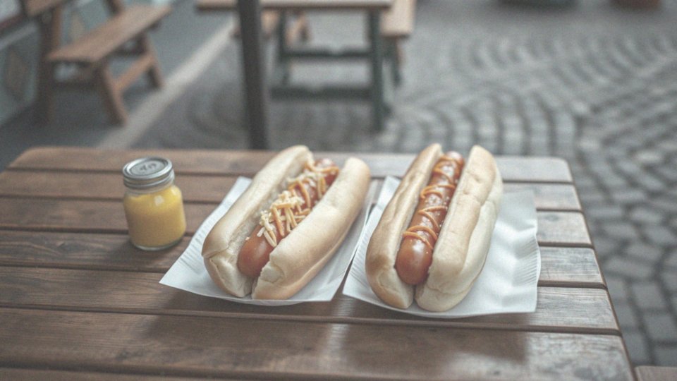 Jakie są różnice w kaloryczności między dużym a standardowym hot dogiem?