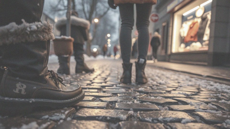 Jakie warunki atmosferyczne trzeba uwzględnić przy wyborze butów zimowych do sukienki?