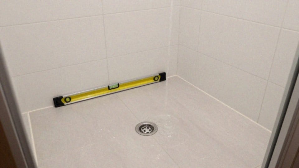 Jak sprawdzić spadek i wykonać hydroizolację przed fugowaniem?