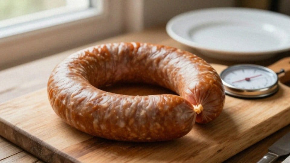 Ile kalorii i białka ma pęto kiełbasy?