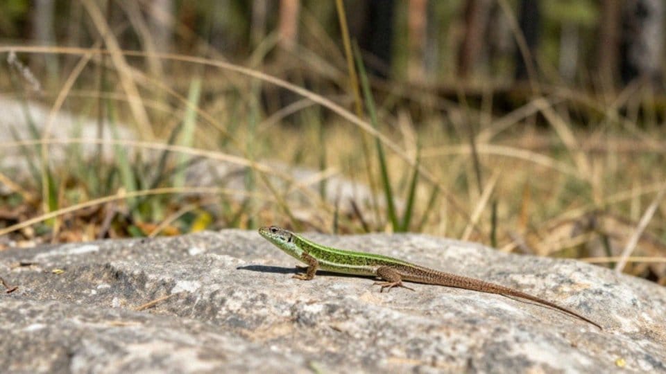 Jakie są naturalne zagrożenia dla jaszczurki zwinki?