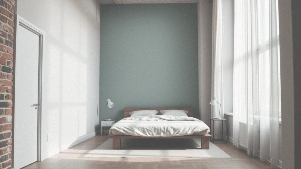 Dlaczego turkusowy kolor sprawdzi się w sypialni w stylu loft?