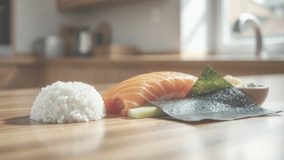 Jak dsuchy i świeże składniki wpływają na jakość sushi?