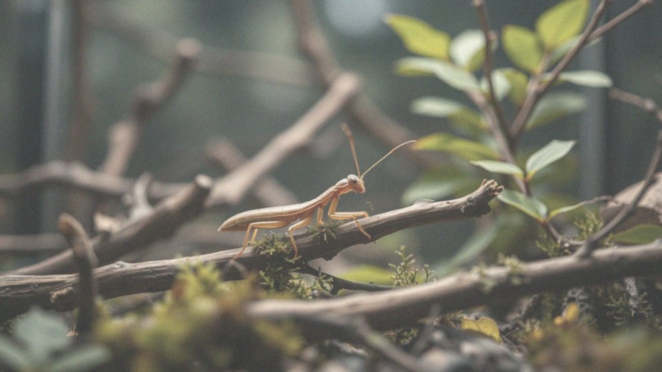 Jak temperatura wpływa na życie patyczaków w terrarium?