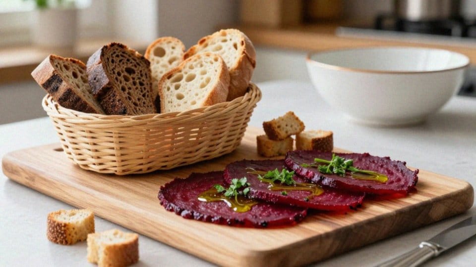 Z jakim pieczywem serwować carpaccio z buraka?