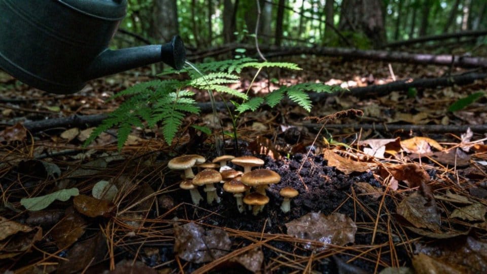 Jak podlewać i pielęgnować stanowisko grzybni?