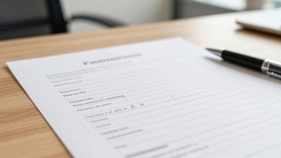 Jakich błędów unikać przy wypełnianiu formularza?