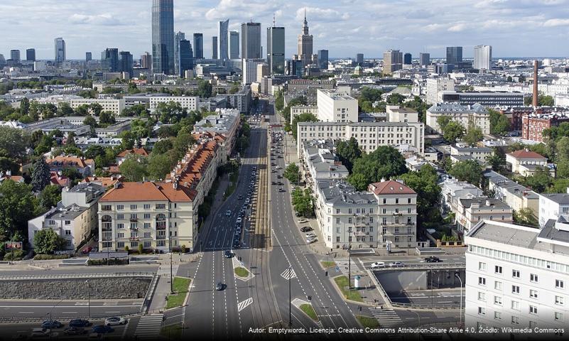 Aleja Niepodległości w Warszawie