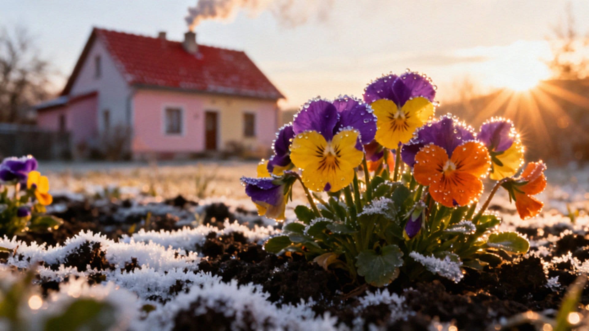 Bratki — do jakiej temperatury wytrzymują i jak je chronić?