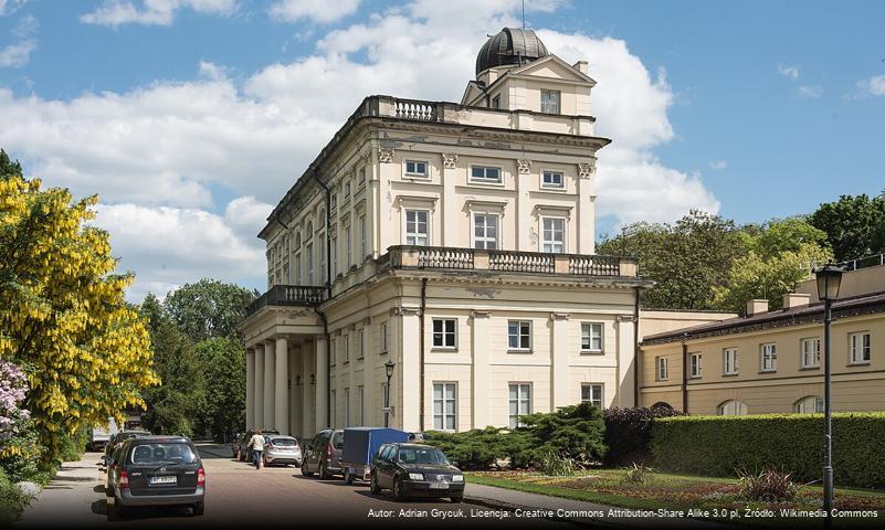 Budynek Obserwatorium Astronomicznego Uniwersytetu Warszawskiego