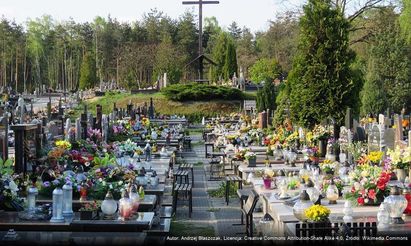 Cmentarz parafii Najświętszej Maryi Panny Matki Kościoła w Sulejówku w Warszawie-Wesołej