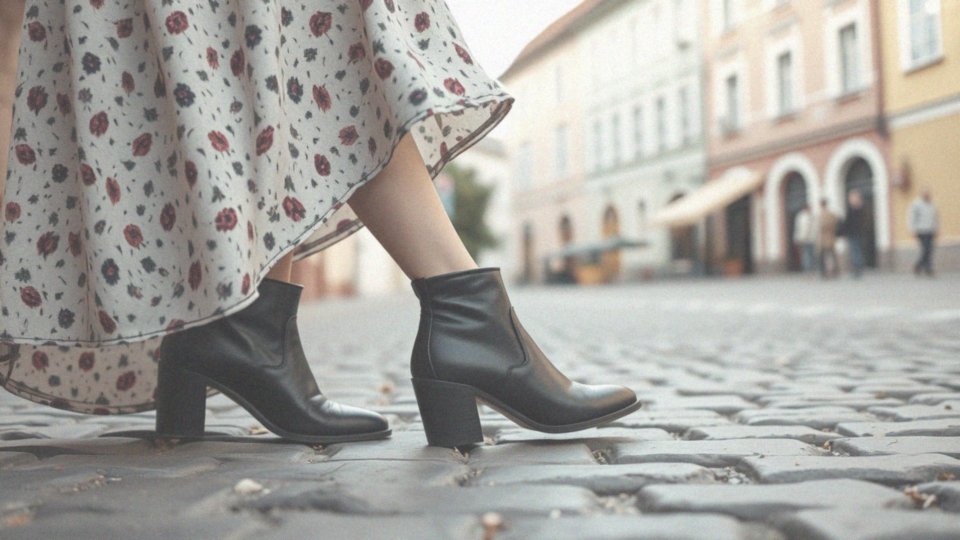 Czarne botki do sukienki – idealne połączenie elegancji i stylu