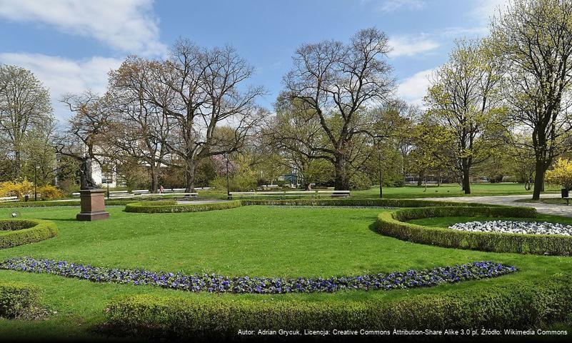 Park Ujazdowski w Warszawie