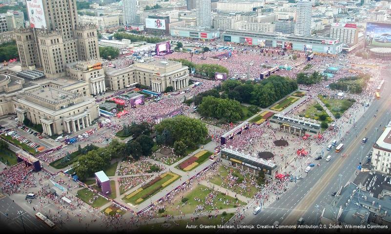 Plac Defilad w Warszawie