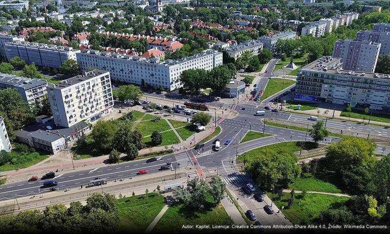 Plac Grunwaldzki w Warszawie