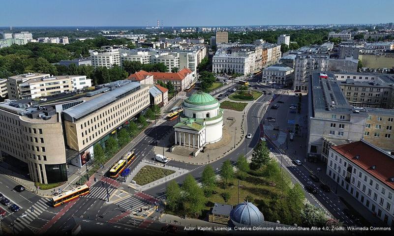 Plac Trzech Krzyży w Warszawie