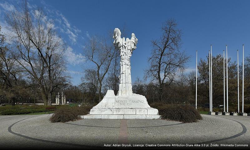 Pomnik Bitwy o Monte Cassino w Warszawie