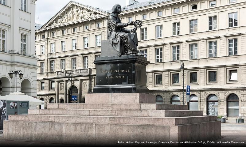 Pomnik Mikołaja Kopernika w Warszawie