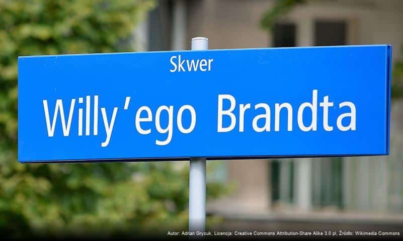 Skwer Willy’ego Brandta w Warszawie