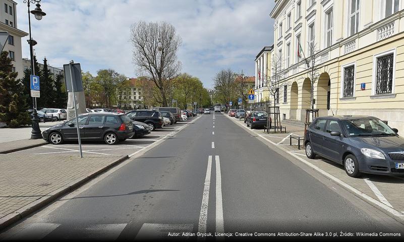 Ulica Fryderyka Chopina w Warszawie