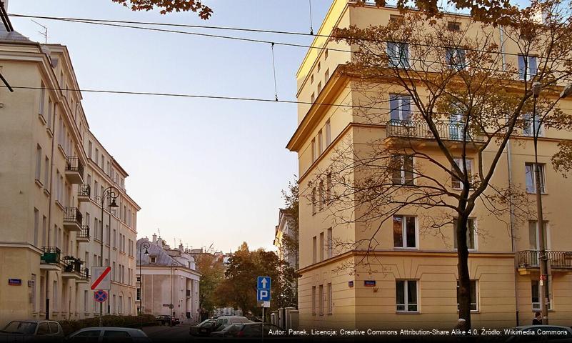 Ulica Józefa Mianowskiego w Warszawie