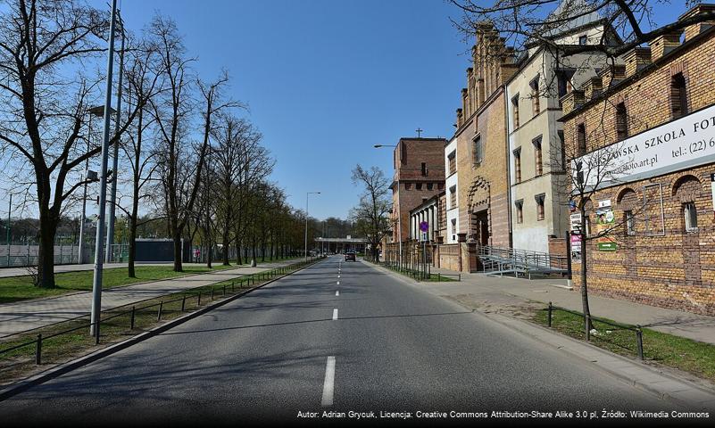 Ulica Łazienkowska w Warszawie