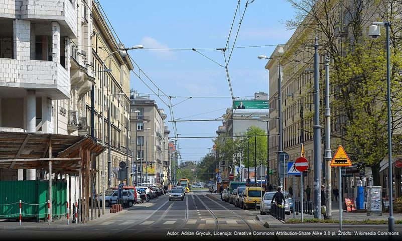 Ulica Nowowiejska w Warszawie