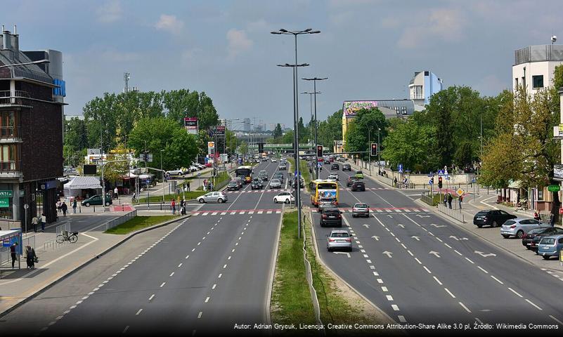 Ulica Powsińska w Warszawie