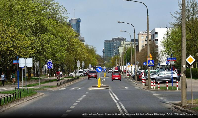 Ulica Szczęśliwicka w Warszawie