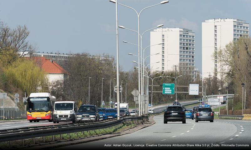 Ulica Wybrzeże Gdyńskie w Warszawie