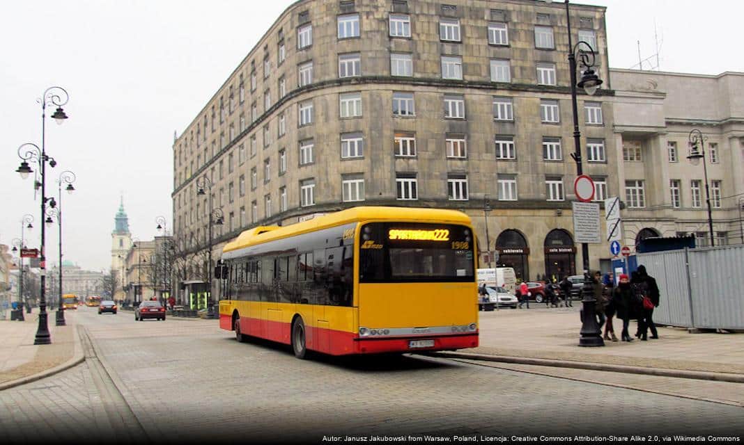 Frezowanie ulic w Warszawie podczas grudniowego weekendu